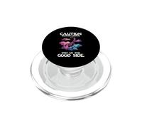 Caution Scorpio Rising Stay on The Good Side PopSockets PopGrip para MagSafe
