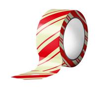 Caution Tape - Flagging Strip, Warning Tapes, Glowing Holiday Christmas Adhestive Strap | 16.4ft Festive Marking Roll For Party Enthusiasts School Garden Driveway Living Room Event Park Yard Porch