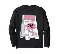 Caution: You Might Fall in Love - Funny Valentine's Day Desi Manga Larga