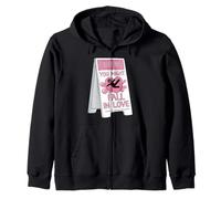 Caution: You Might Fall in Love - Funny Valentine's Day Desi Sudadera con Capucha