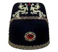 Cautiva a la multitud con el sombrero chino tradicional para adultos, haz una declaración en bodas, fiestas y eventos glamurosos, sombreros chinos tradicionales para hombres y niños