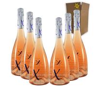 Cava Extrem Rosado Brut - Para Disfrutar en Celebraciones y con los Tuyos - Pack 6 Botellas 75cl