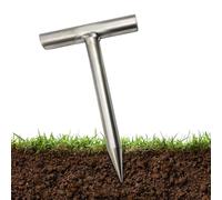 Cavador de Agujeros para Plantas,Plantador de Siembra Portátil en Acero Inoxidable,Herbario Ligero para Trasplante - para , Plantar, Trasplantar, Macetas, Pepino, Tomate, Flor, Jardín, Exterior