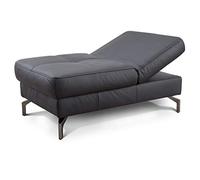 CAVADORE - Sofás, Madera Tabla de Madera aglomerada Poliuretano Tela, Negro, 114 x 45 x 71