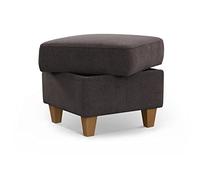 CAVADORE Taburete otomano Wyk con Espacio de Almacenamiento (58 x 48 x 58 cm), Color marrón