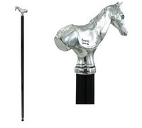 Cavagnini Bastón Artesanal Personalizable para Anciano en Madera, para Ceremonia y Uso Diario