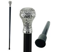 Cavagnini - Bastón de Paseo Artesanal Negro 97 cm