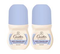 Cavaillès Déodorant Anti-Transpirant Anti-Traces 48 H Bergamote 2 X50 ml