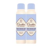 Cavaillès Déodorant Anti-Transpirant Anti-Traces 48h Bergamote Spray 2x150 ml