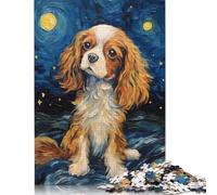 Cavalier Charles Spaniel Rompecabezas Imposible,desafío for Adults Juego Educativo 1000 Piezas Obra De Arte De Juego De para Adultos Y Niños 1000pcs (75x50cm)