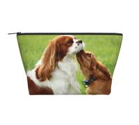 Cavalier King Charles Spaniel, Bolsa de artículos de tocador Bolsa de Maquillaje Bolsa de cosméticos Bolsa de artículos de tocador de Viaje portátil