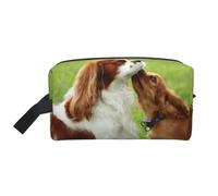 Cavalier King Charles Spaniel, Bolsa de Maquillaje Bolsa de cosméticos Bolsa de artículos de tocador de Viaje portátil Organizador de Bolsa de Maquillaje