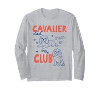 Cavalier King Charles Spaniel Dad Club Dog Owner Fathers Day Manga Larga
