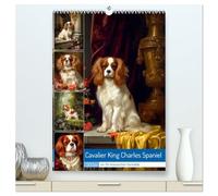 Cavalier King Charles Spaniel (hochwertiger Premium Wandkalender 2026 DIN A2 hoch), Kunstdruck in Hochglanz: Der Cavalier King Charles Spaniel ist ... ursprünglich als Begleithund gezüchtet wurde.