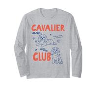 Cavalier King Charles Spaniel Mom Club Dog Owner Mothers Day Manga Larga