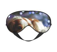 Cavalier King Charles Spaniel Pequeño Spaniel, Cubreojos completos Antifaz bloqueador de luz Antifaz para dormir Antifaz suave con los ojos vendados Noche