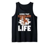 Cavalier King Charles Spaniel Perro Camiseta sin Mangas