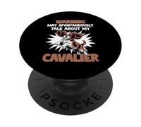 Cavalier King Charles Spaniel Perro PopSockets PopGrip Adhesivo