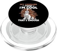 Cavalier King Charles Spaniel Perro PopSockets PopGrip para MagSafe