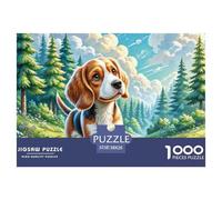 Cavalier King Charles Spaniel Puzzle 1000 Piezas para Adultos,desafío Ideal,Diversión 38x26cm/1000pcs