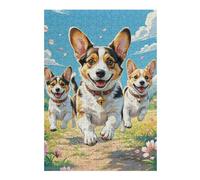Cavalier King Charles Spaniel Puzzle 300 Piezas Regalo Familiar Mascota Linda Rompecabezas 3D Obra De Arte para Hombres Y Mujeres DIY Creativo Aliviar Estrés 300 PCS