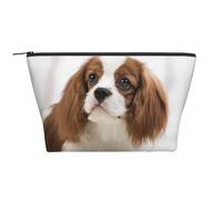 Cavalier King Charles Spaniel Spaniel Marrón, Bolsa de artículos de tocador Bolsa de Maquillaje Bolsa de cosméticos Bolsa de artículos de tocador de Viaje portátil