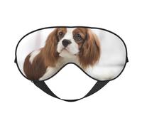 Cavalier King Charles Spaniel Spaniel Marrón, Cubreojos completos Antifaz bloqueador de luz Antifaz para dormir Antifaz suave con los ojos vendados Noche