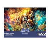 Cavalier Rey Charles Spaniel Puzzle 1000 Piezas, Moderno DIY,Entretenimiento Creativo para Adultos Y Niños Mayores De 12 Años Rompecabezas Familiar - Obra De Arte 38x26cm/1000pcs