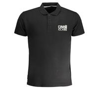Cavalli Class Bold Logo Black Polo Shirt
