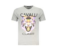Cavalli Class - Camiseta de Manga Corta - Tops - Hombre - Gris - M -