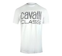 Cavalli Class Camiseta Diseño Estampado de Cebra para Hombre (SY745)