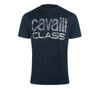 Cavalli Class Camiseta Diseño Estampado de Cebra para Hombre (SY745)