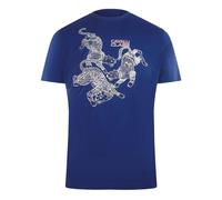 Cavalli Class Camiseta Diseño Leopardo para Hombre (SY312)