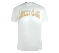 Cavalli Class Camiseta Diseño Varsity para Hombre (SY317)