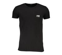 Cavalli Class - Camiseta Manga Corta Negra Hombre Estampado Logo - Tops - Hombre - Negro - L -