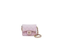 Cavalli Class COMO - Mini bolso cruzado acolchado morado claro para mujer, Púrpura claro, 5(L)x1.5(D)x2.75(H) in