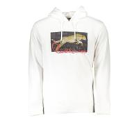 CAVALLI CLASS FELPA SENZA ZIP UOMO BIANCO