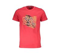 Cavalli Class Hombre T-Shirt QXT61P JD060 02000 Camiseta
