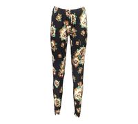 Cavalli Class - Leggings Estampados de Mujer con Cintura Elástica - Trousers - Mujer - Negro - M -