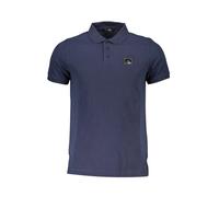 Cavalli Class - Polo de Algodn Azul con Detalles Elegantes - Tops - Hombre - Azul - M -