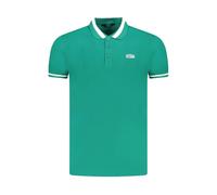 Cavalli Class - Polo de Algodón Verde Cuello Clásico - Tops - Hombre - Verde - M -
