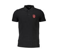 CAVALLI CLASS POLO MANICHE CORTE UOMO NERO