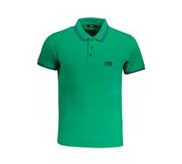 Cavalli Class - Polo verde de manga corta bordado - Tops - Hombre - Verde - M -