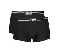 Cavalli Class - Ropa Interior de Algodón Negro - Underwear - Hombre - Negro - 2XL -