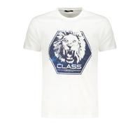 Cavalli Class - Short Sleeve T-Shirt - Tops - Hombre - Blanco - L -