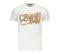 Cavalli Class - Short Sleeve T-Shirt - Tops - Hombre - Blanco - L -