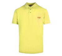 Cavalli Class Signature Logo Yellow Polo Shirt