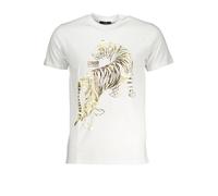 CAVALLI CLASS T-SHIRT MANICHE CORTE UOMO BIANCO