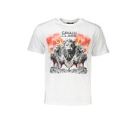CAVALLI CLASS T-SHIRT MANICHE CORTE UOMO BIANCO