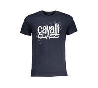 CAVALLI CLASS T-SHIRT MANICHE CORTE UOMO BLU